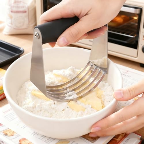 Dough Blender - Pastry Cutter Stainless Steel Butter Cutter, Pastry