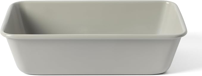 Martha Stewart Gallen 9-Inch Nonstick Carbon Steel Loaf Pan – Cool Grey by MarthaStewart