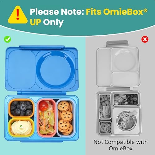 Dip Containers for OmieBox UP bento Box, 4 Pack Leakproof Salad