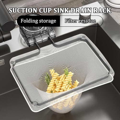 Kitchen Sink Strainer with Filter Mesh Bag, Food Waste Basket
