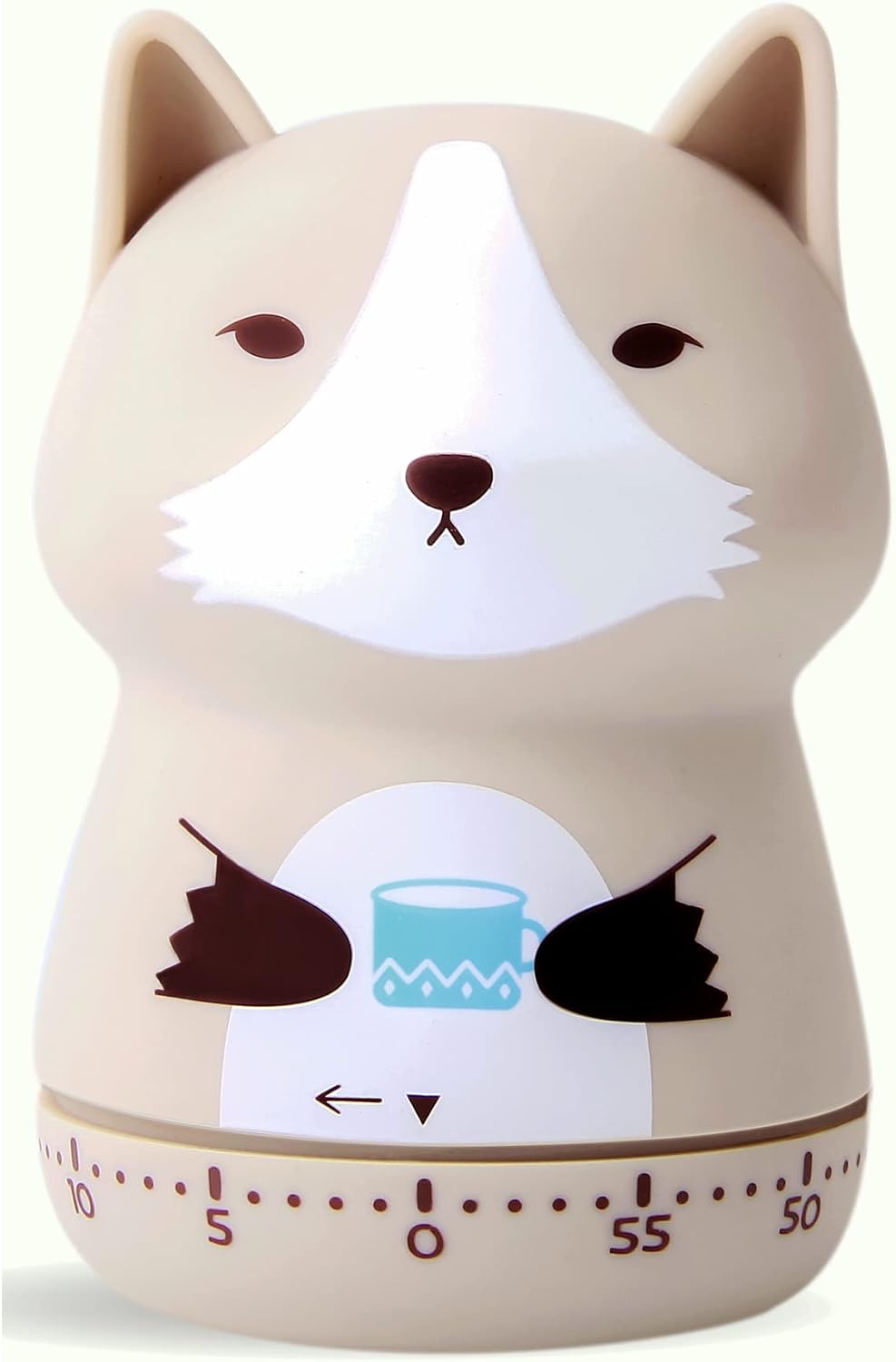 Mechanical Kitchen Timer, Cute Animal Timer for Kids, Wind Up 60