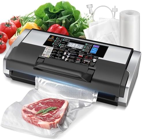 95KPa Commercial Vacuum Sealer, Double Heat Seal