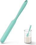 U-Taste Skinny Silicone Jar Spatula: 600ºF Heat-Resistant Food-Grade 10in Long by U-Taste