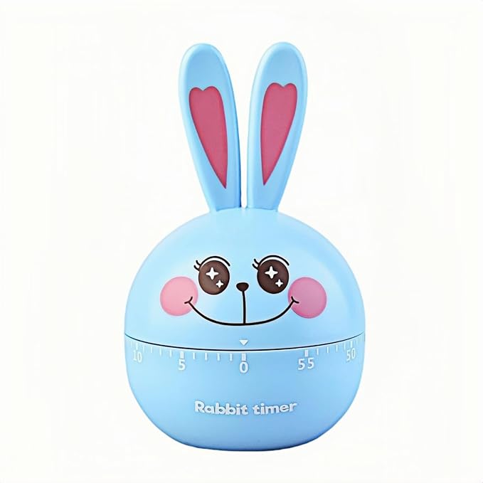 Cartoon Mechanical Kitchen Timer, 60 Minutes Countdown Timer, Mechanical Visual by Unknown