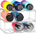 Water Bottle Organizer for Stanley Tumblers, 3-Tier, Clear