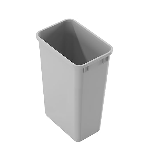 Dowell 50Qt Wastebasket Trash Can Garbage Container, by DowellKitchenBath