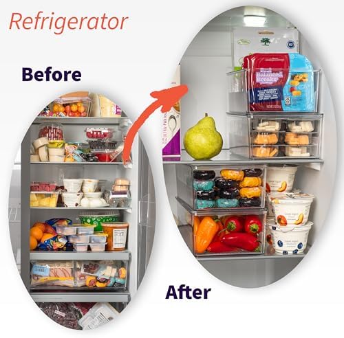 ClearSpace Pantry Organization and Storage Bins with Removable