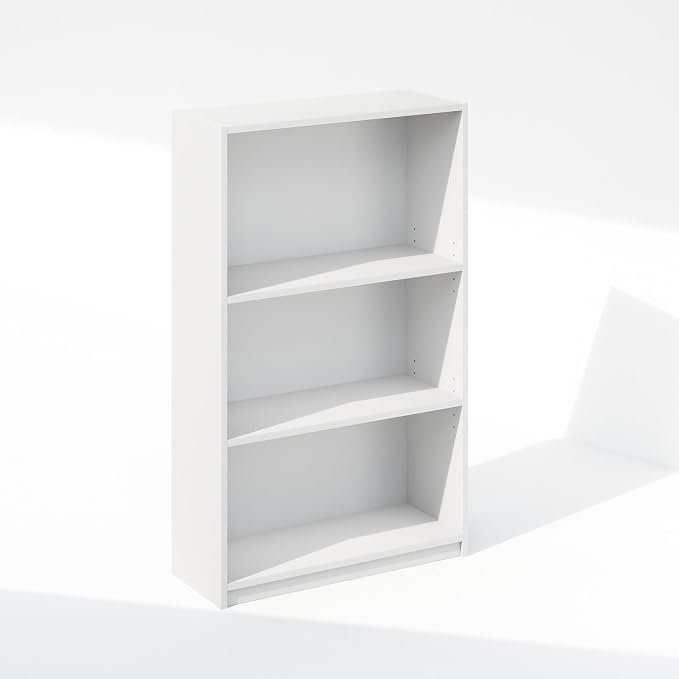 Furinno Reed Closet Organizers and Storage, 3-Tier Closet Organizer, Open Shelf - Image 3