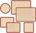 Silicone Baking Mat Set of 6, Nonstick & Reusable