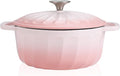 Enameled Cast Iron Dutch Oven Pot by NSIRONS