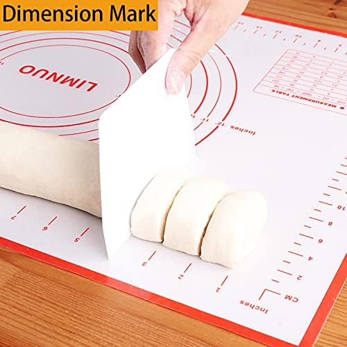 Silicone Baking Mat,Non Stick Rolling Dough with Measurements for Pie