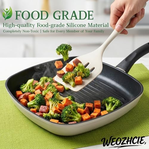 Silicone Kitchen Utensils Set,10 PCS Cooking Kitchen Utensils Set