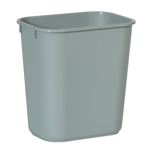 Rubbermaid Commercial Products Deskside Wastebasket/Trash Can, by RubbermaidCommercialProducts