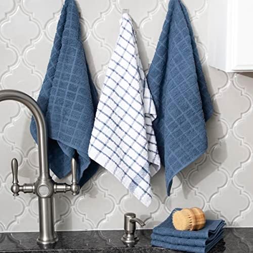 Ritz Premium Kitchen Towel and Dish Cloth Value Set: Highly Absorbent