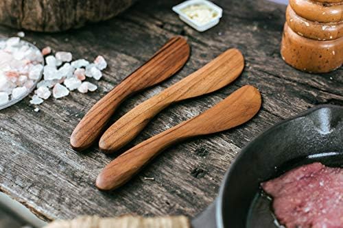 FAAY 7.5" Butter Spreaders, Eco-Friendly Condiment and Sandwich Knife