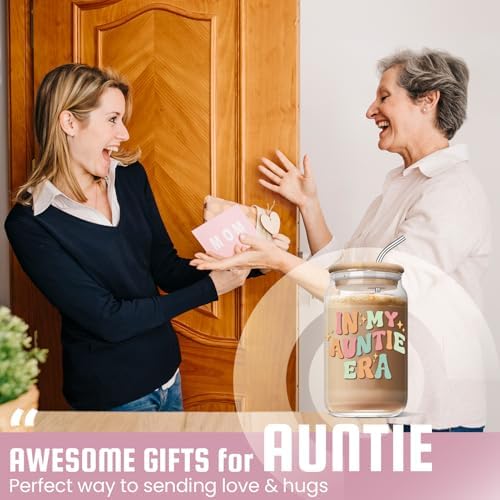 Birthday Mothers Day Gifts for Auntie from Niece, 16 Oz Can Coffee