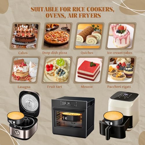 131Pcs Springform Pan Cake Pan Sets for Baking Non-Stick Cake