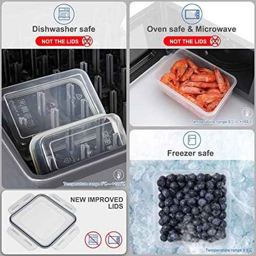28-Piece Food Storage Container Set with Lids