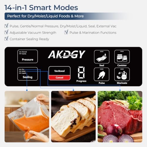 95Kpa Commercial Vacuum Sealer Machine, Stainless Steel