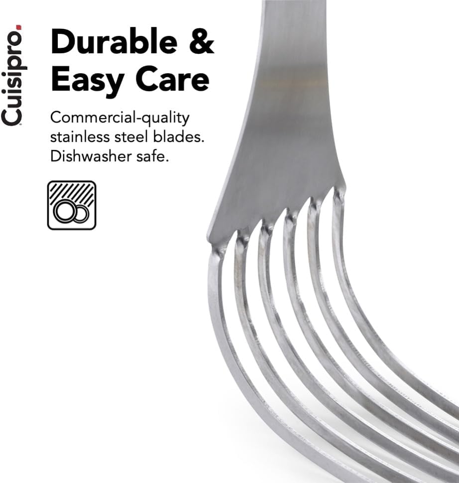 Cuisipro Deluxe Pastry Blender, 5.25-Inch, Red