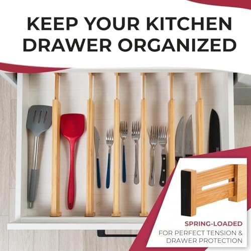 Adjustible Draw Divider, Adjustable Expandable Drawer Organizer with