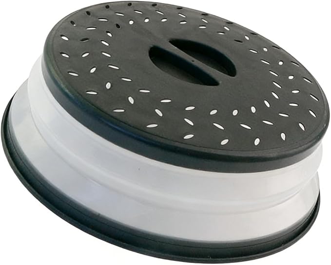 Collapsible Microwave Splatter Cover, 10.5 Inch, Dishwasher-safe, Microwave by JYYHSF