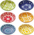 6 Pcs Ceramic Dipping Sauce Bowls, 3 oz Sauce Dishes Soy Sauce