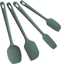 ChefAide 4 Pieces Silicone Spatula Set, Food Grade Rubber Spatula, Upgrade by ChefAide