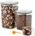 Deiss LUX Airtight Food Storage Containers with Lids - Pop Canisters