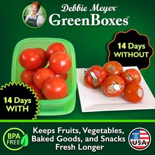 Debbie Meyer UltraLite GreenBox Reusable Food Storage Containers