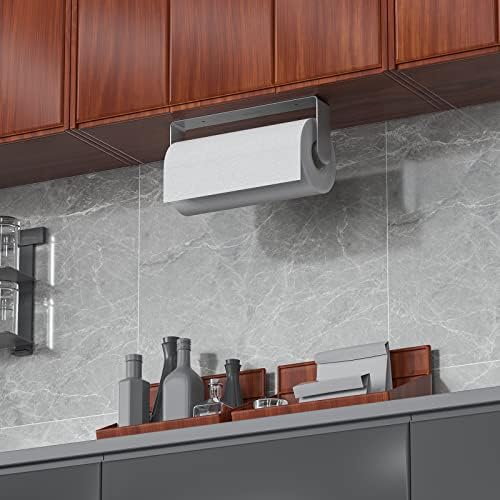 Mbillion Brushed Silver SUS304 Paper Towel Holder
