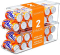 SCAVATA 2 Pack Soda Can Organizer, 12 Cans Each