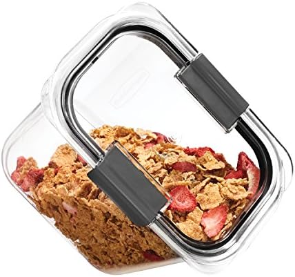 Rubbermaid Brilliance 12-Cup Airtight Food Storage Container, Perfect