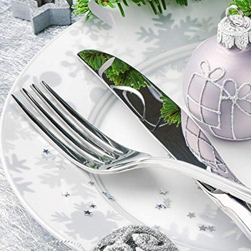 24-Piece Silverware Set, Flatware Set Mirror Polished, Dishwasher Safe