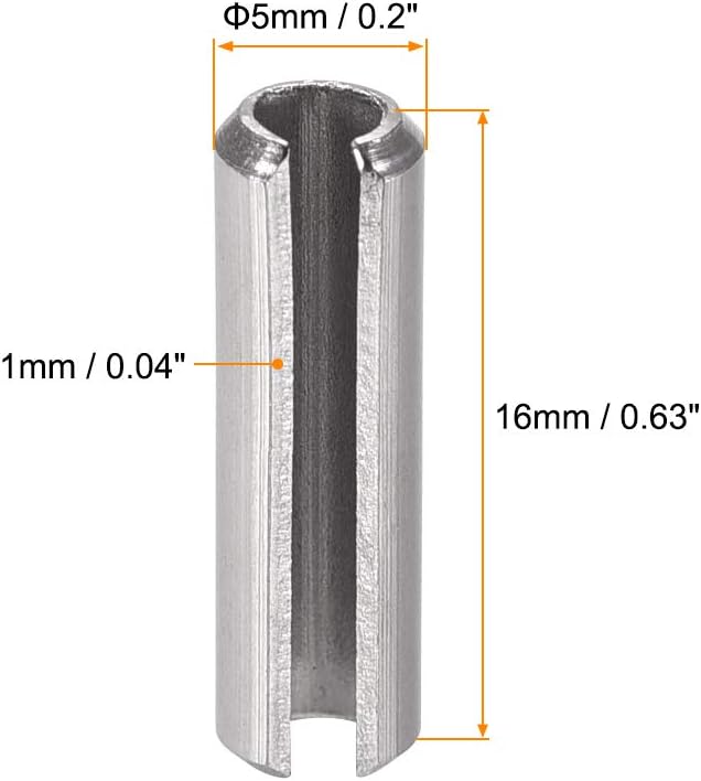 uxcell Slotted Spring Pin - Image 2