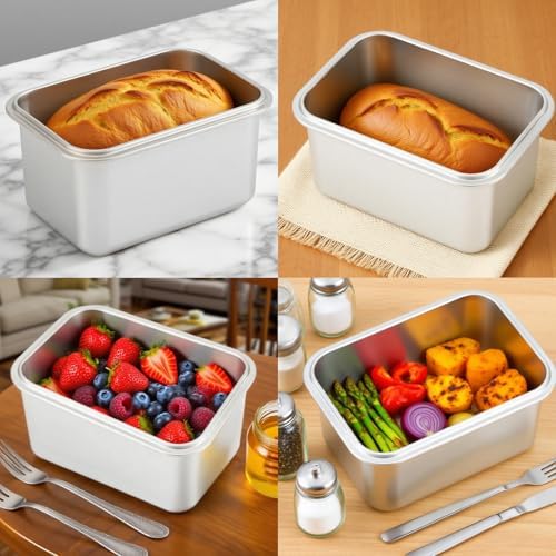Small Bread Box, Time Recording Bread Storage Container with Lid