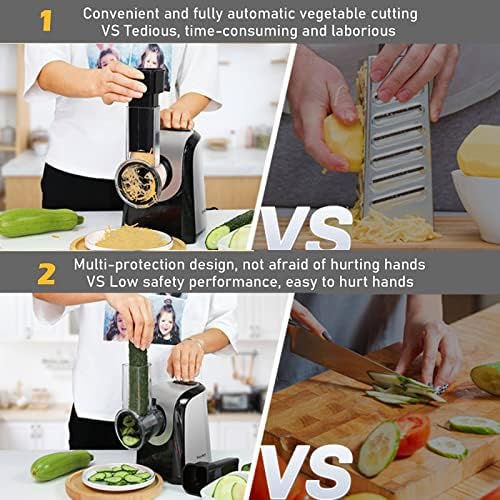 5-In-1 Electric Cheese Grater, 150W