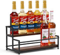 Coffee Syrup Rack Organizer, 2-Tier 10-Bottle Holder