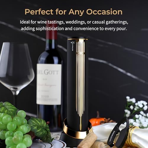 VINOWAKE Openero Electric Wine Opener By LINKSTYLE — Rechargeable