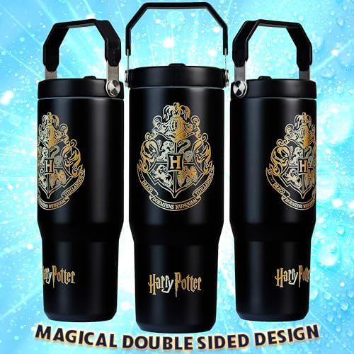Get Trend Harry Potter Tumbler with Straw 30oz Kids Teens Insulated