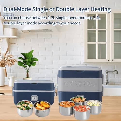 200W Electric Lunch Box, 2.4L