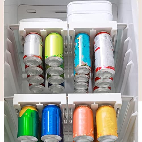 Hanging Soda Can Organizer for Refrigerator and Freezer