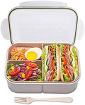 MISS BIG® Bento Lunch Box for Adults & Kids, 1900ml, 3 Compartments