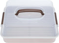 CHEFMADE Roasting Pan with Rack and Lid, 13-Inch Non-Stick Rectangular Deep by CHEFMADE