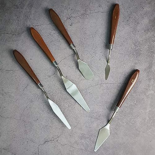 Cake Cream Spatula 5 Pieces/Set Stainless Steel Frosting Baking Pastry