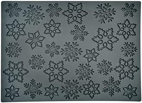 Christmas Snowflake Silicone Cake Mold Texture Mat