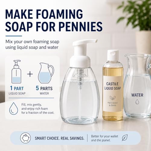 Bar5F Foaming Soap Dispenser, 8.5 oz