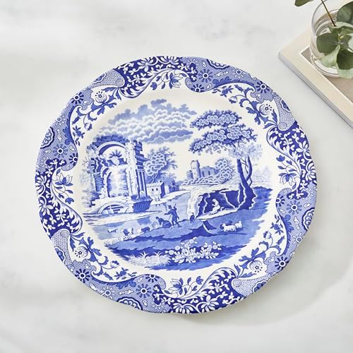 Spode – Blue Italian Blue Italian Charger Plate – BlueWhite