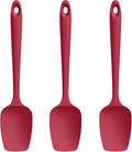 U-Taste Silicone Spoon Spatula Set, 600ºF High Heat Resistant Food Grade by U-Taste