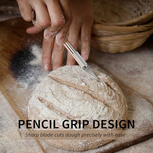 Bread Lame – Steel Sourdough Scoring Tool for Home Bakers
